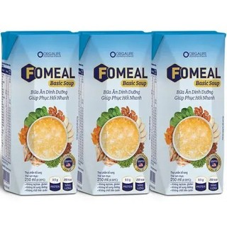 Thực phẩm dinh dưỡng Fomeal Basic Soup - 250ml ( Thùng 30 hộp )