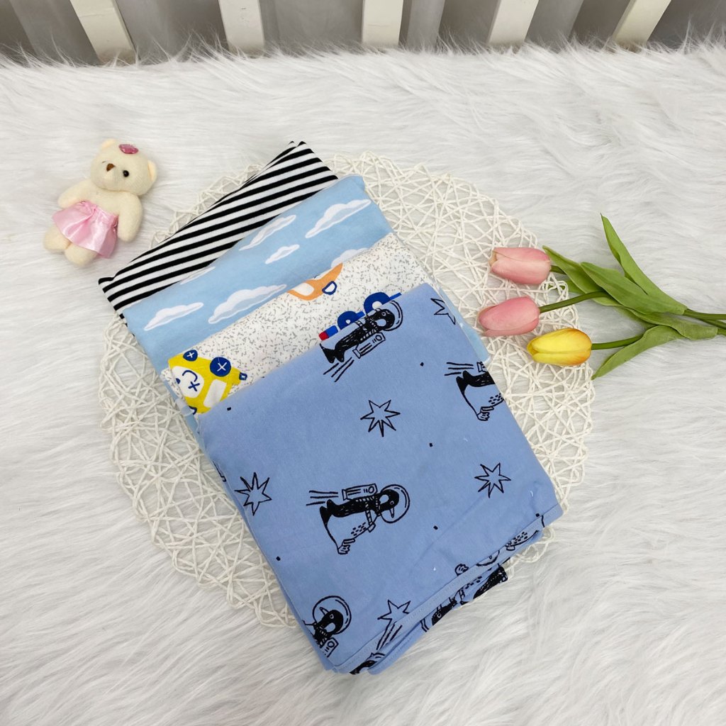 Quấn Chũn Cho Bé Ngủ Ngon BAFABY Tránh Giật Mình Chất Vải Cotton Co Giãn 4 Chiều 343