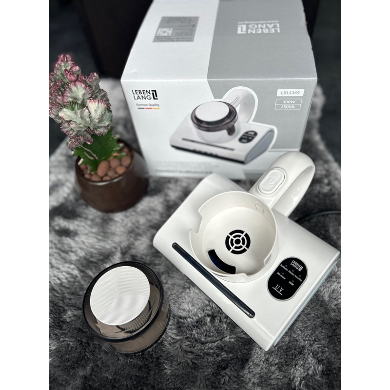 Máy hút bụi giường nệm Lebenlang LBL1369, hút bụi chăn ga có tia UV diệt khuẩn - Bảo hành 12 tháng chính hãng