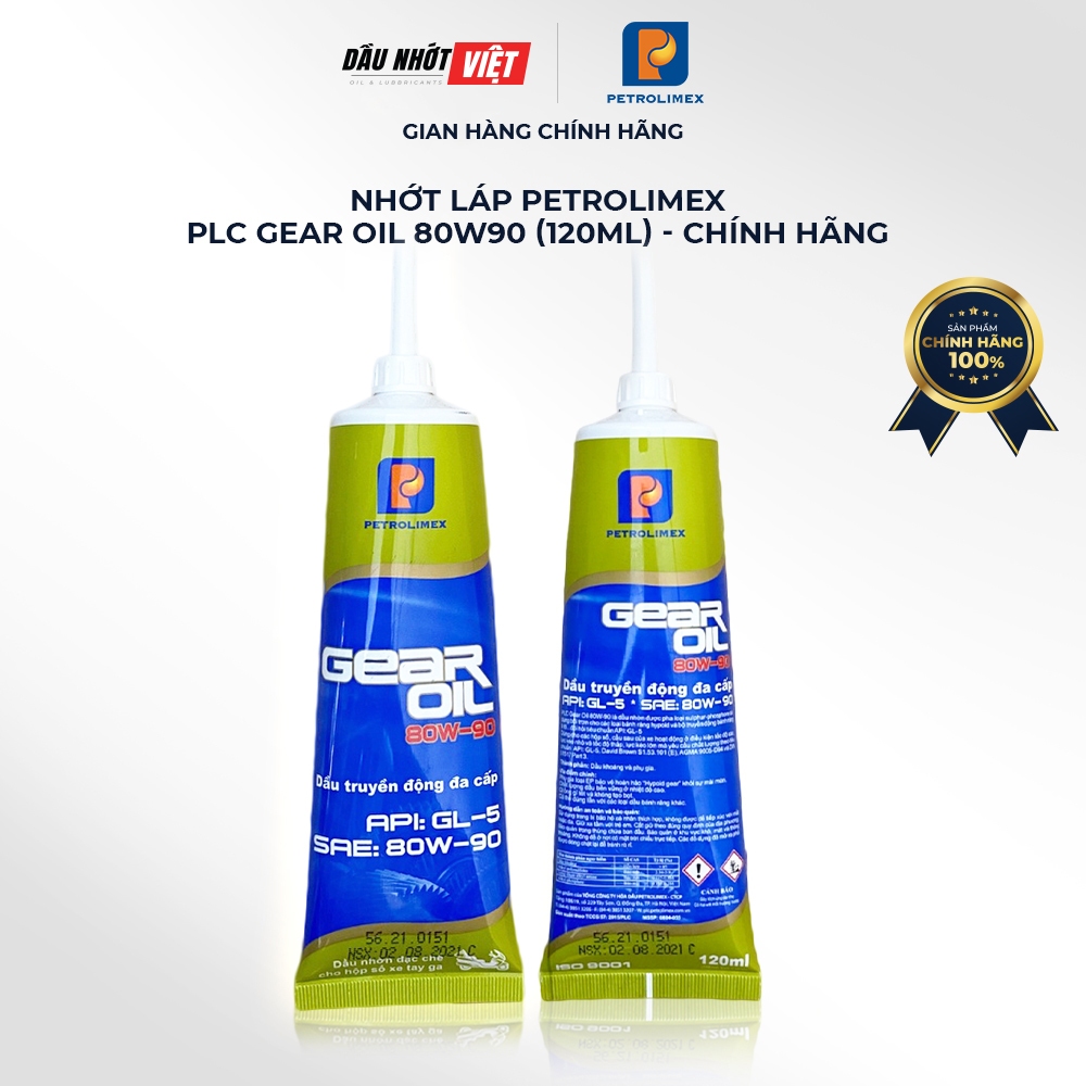 Nhớt láp Petrolimex PLC Gear Oil 80W90  - Chính hãng