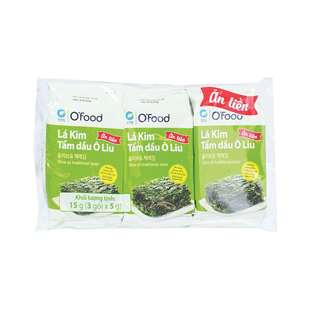Lá Kim Tẩm Dầu Oliu - Ofood