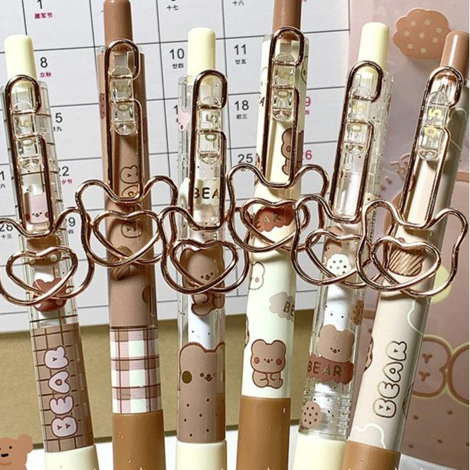 BÚT GEL INMORNING BEAR CARAMEN