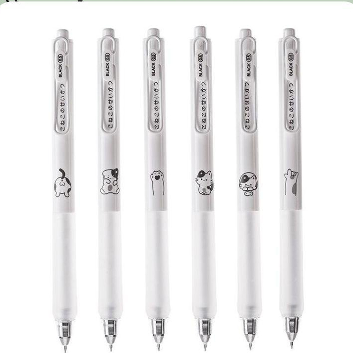 Bút gel Inmorning YML-8511B mèo Goomy