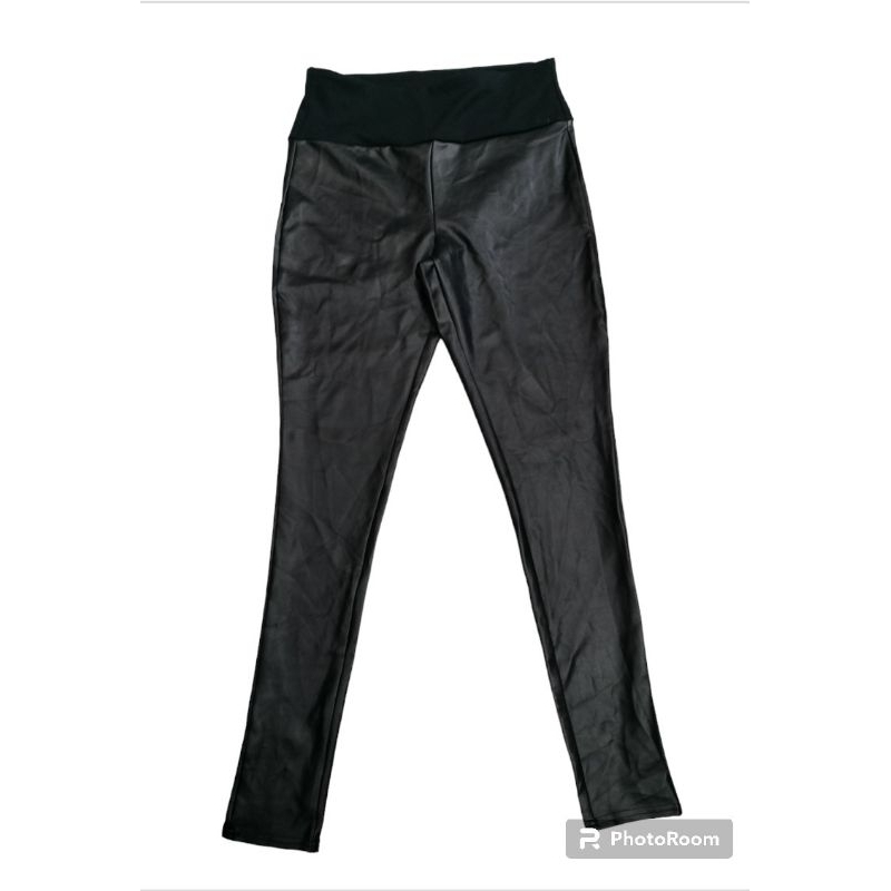 Quần legging giả da vnxk