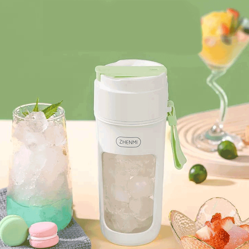 Máy xay sinh tố cầm tay đa năng Xiaomi Zhenmi 10 lưỡi công suất 55w xay đá, hoa quả chính hãng Komex