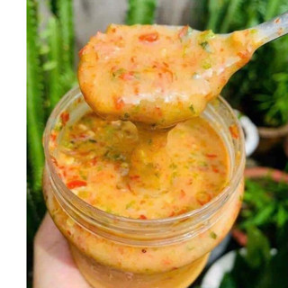 (TOÀN QUỐC) Hủ 500gr Sốt Chấm thần thánh Muối Ớt Đỏ - Muối Ớt Xanh siêu ngon, chấm hải sản - ốc - đồ nướng