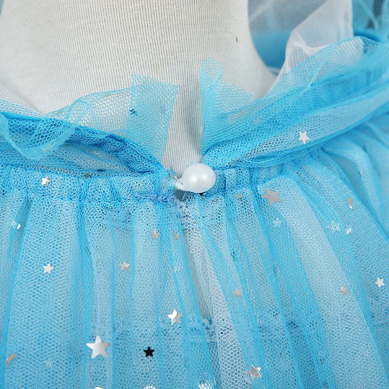 Áo Choàng Lưới Công Chúa Elsa. Trang phục hóa trang DẠ HỘI