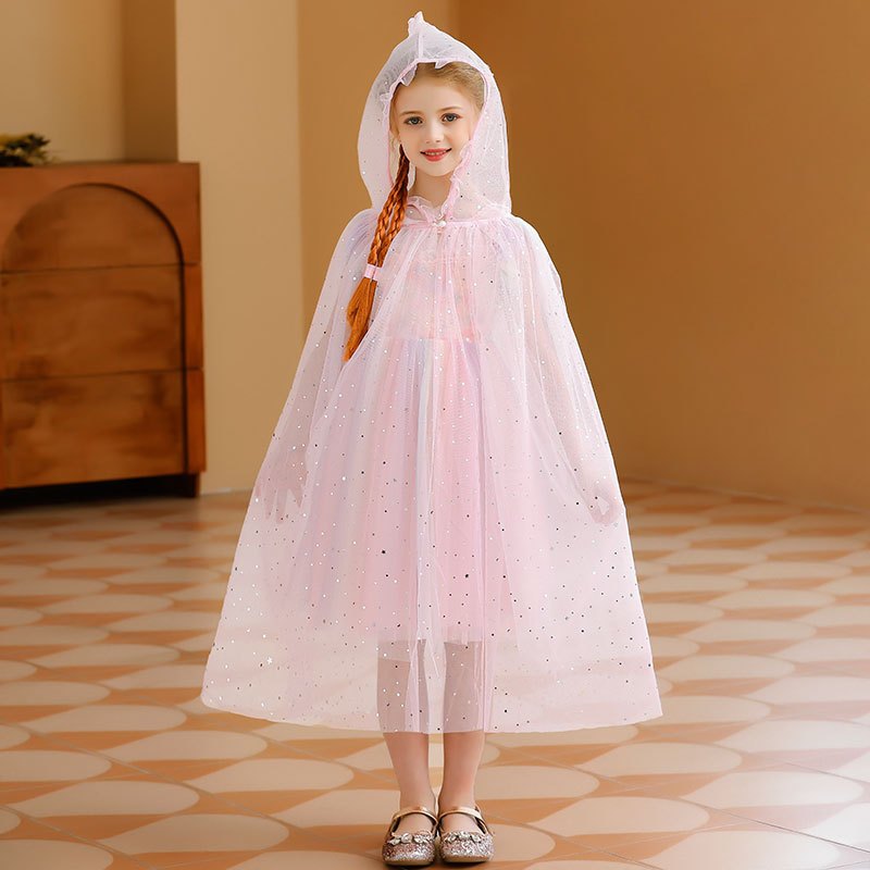 Áo Choàng Lưới Công Chúa Elsa. Trang phục hóa trang DẠ HỘI