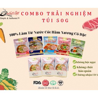 Combo Trải nghiệm Cốt gia vị Quốc Việt Foods