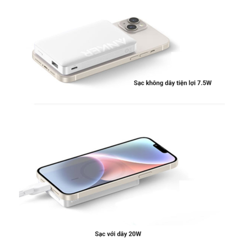 Pin Dự Phòng Từ Tính Anker 334 10000 - A1642