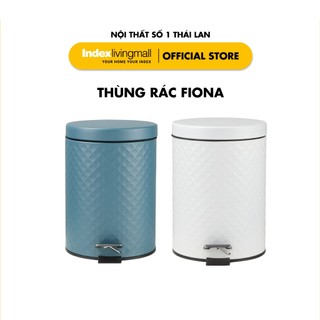 Thùng rác văn phòng 5L FIONA màu xanh có nắp đậy Index Living Mall nhập khẩu Thái Lan