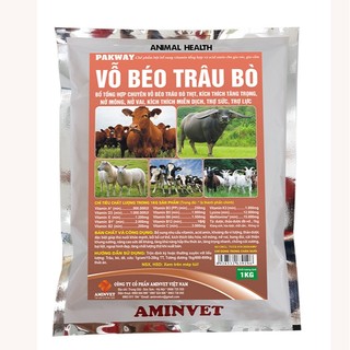 Vỗ béo trâu bò 1kg - aminvet