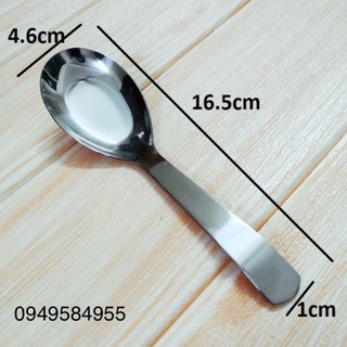 🥄🥄Thìa inox - Thìa ăn phở, muỗng ăn cơm, cán dày sáng bóng, cạnh mép mài mịn