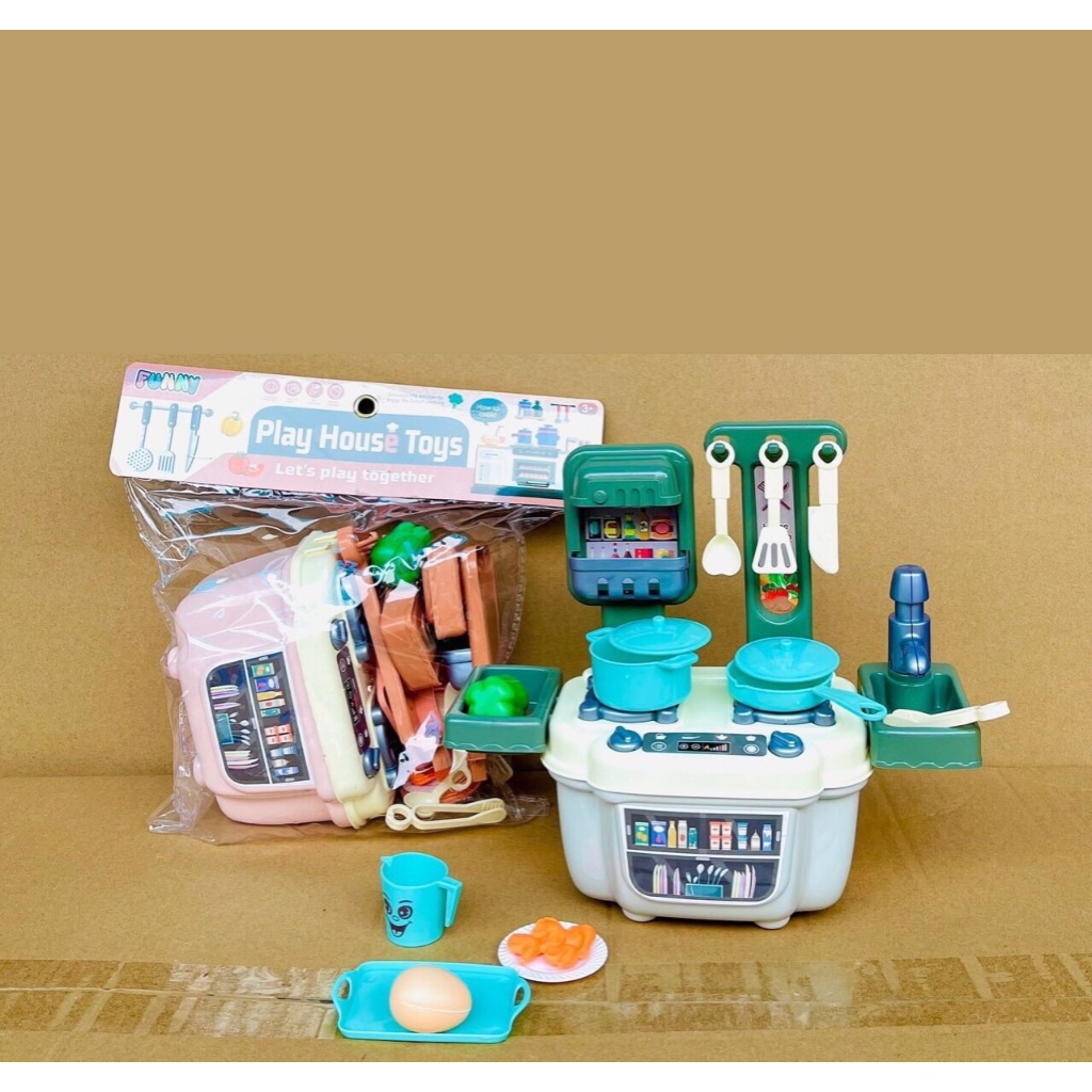 Túi Đồ Chơi Nhà Bếp Nấu Ăn 28CM Cho Bé A6619