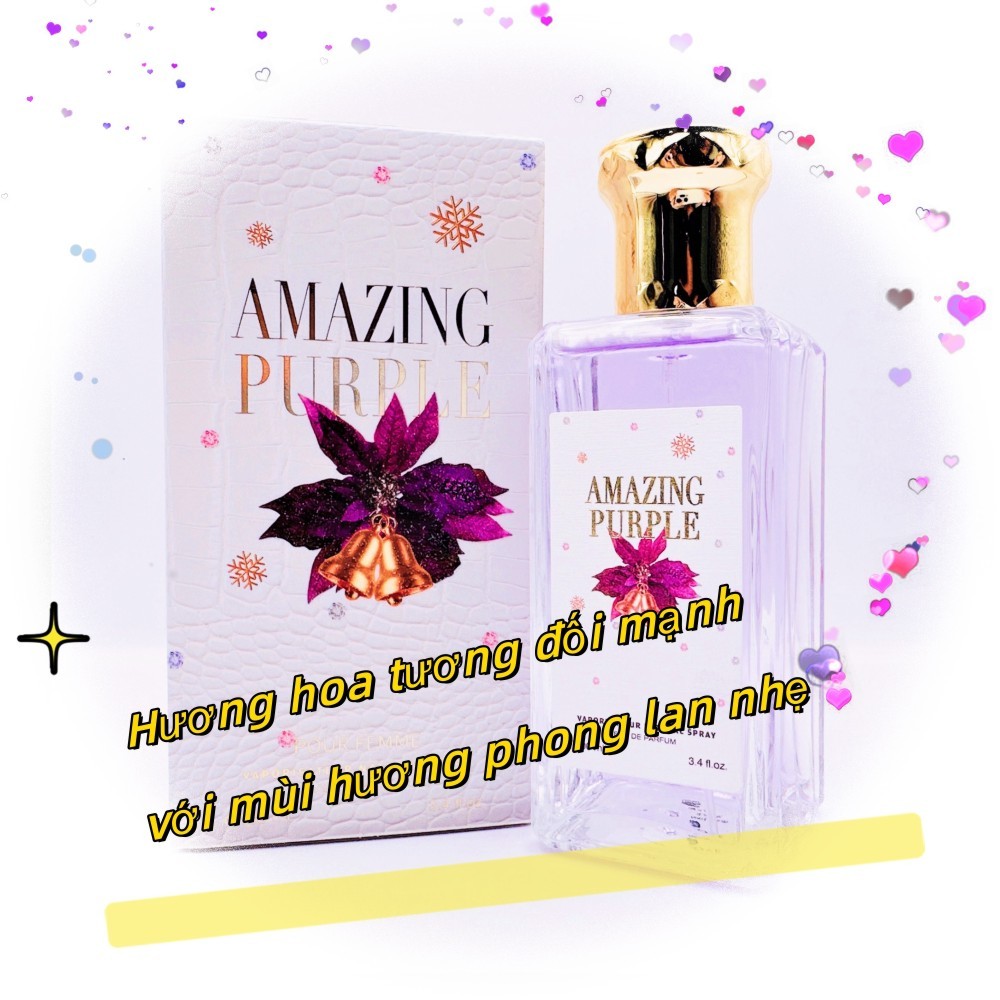 Nước Hoa Nữ Hương Thơm Nhẹ Nhàng Lâu Dài Cho Nữ 100Ml