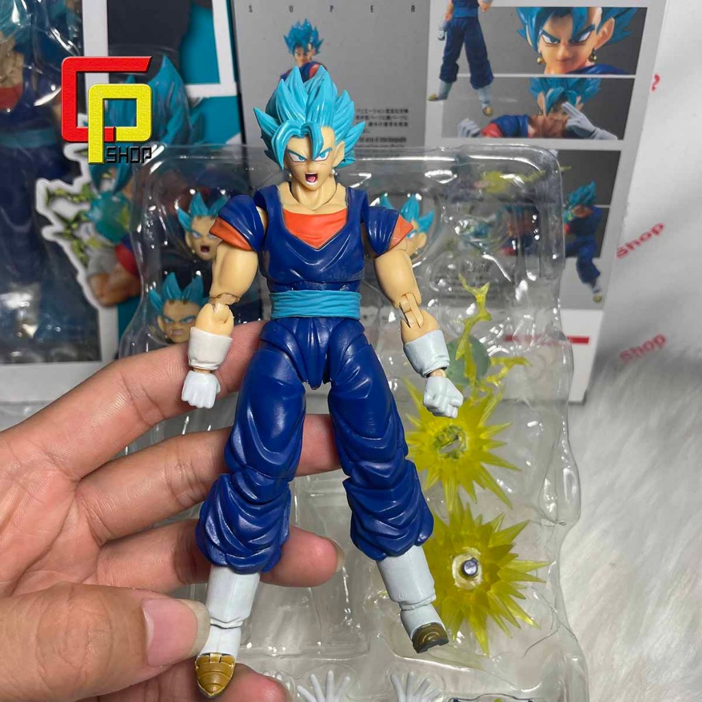 Mô hình Vegito SHF - Mô hình Vegito có khớp - Mô hình Dragon Ball