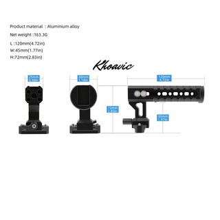 Top Handle Selens DSLR Camera Handle Grip Handle With NATO