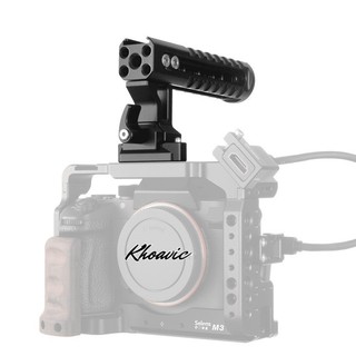 Top handle selens dslr camera handle grip handle with nato