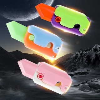 Combo Đồ chơi giảm căng thẳng bằng dao cà rốt trọng lực 3D cho trẻ em
