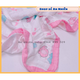 Mền sợi tre/ chăn sợi tre aden 6 lớp (nhiều màu)-chăn mềm mịn,đắp sơ sinh tới lớn