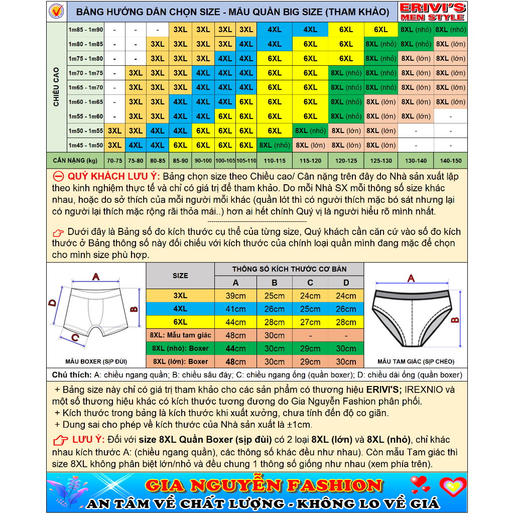 [Mã FADEP2212 giảm 10k đơn từ 99k] SIÊU TO KHỔNG LỒ: 1 chiếc Quần lót nam BigSize chỉ dành cho người mập
