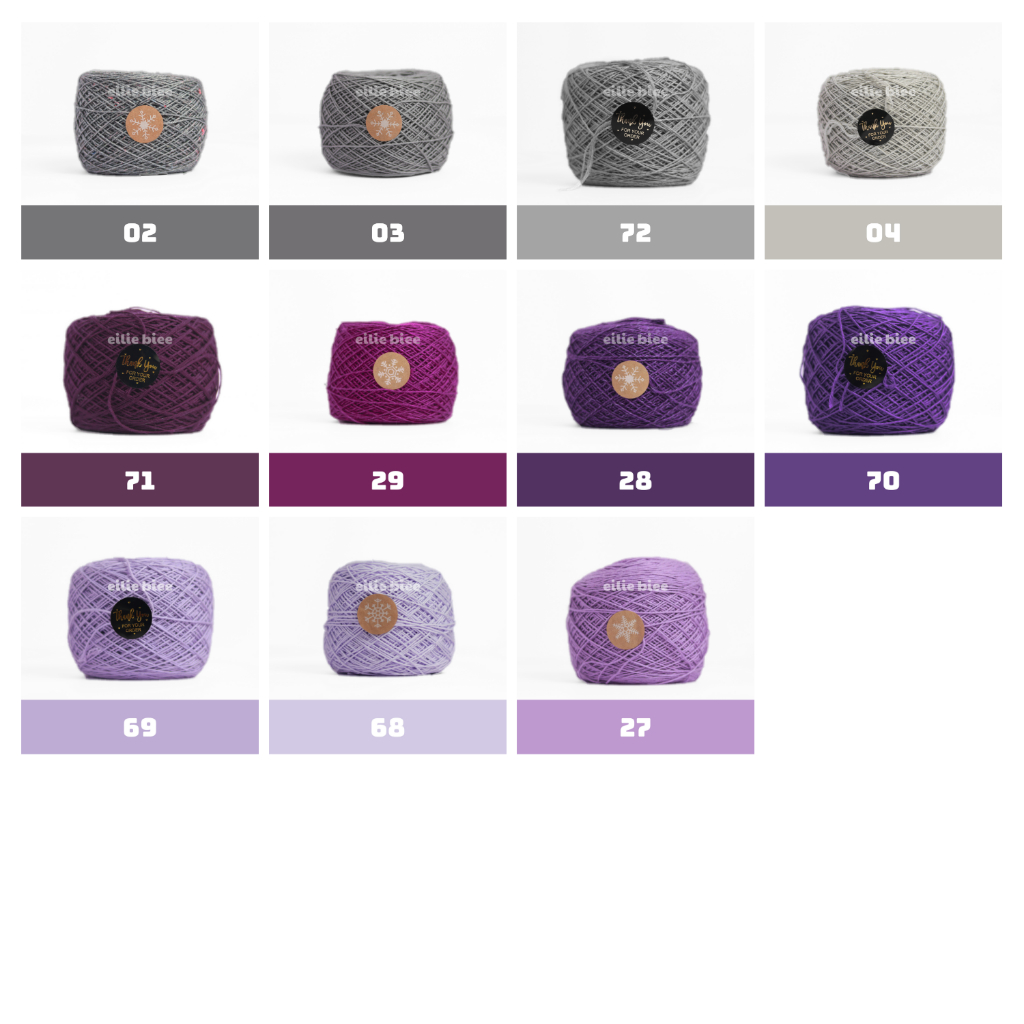 SỢI COTTON 100% Cỡ sợi 0.8mm ĐAN MÓC ÁO HÈ