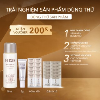(Dùng thử_Sampling) Combo 10 DTS sachets + 10 UV protector sachets + 1 minisize 18ml + 1 UV protector minisize