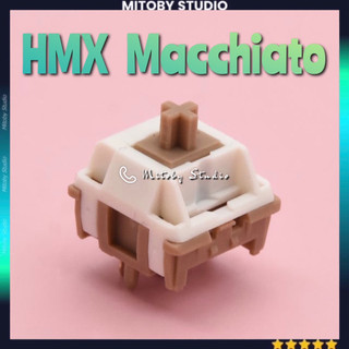 HMX Macchiato linear switch Công Tắc Bàn Phím Cơ Machiato Mitoby Studio Pre-lube switch
