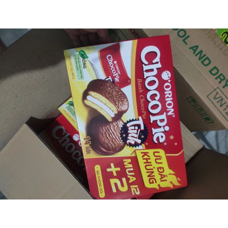Bánh Chocopie 12+2