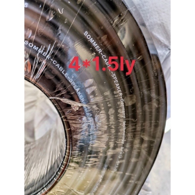 1 mét dây loa SOMMER 4 lõi đồng nguyên chất hàng cao cấp