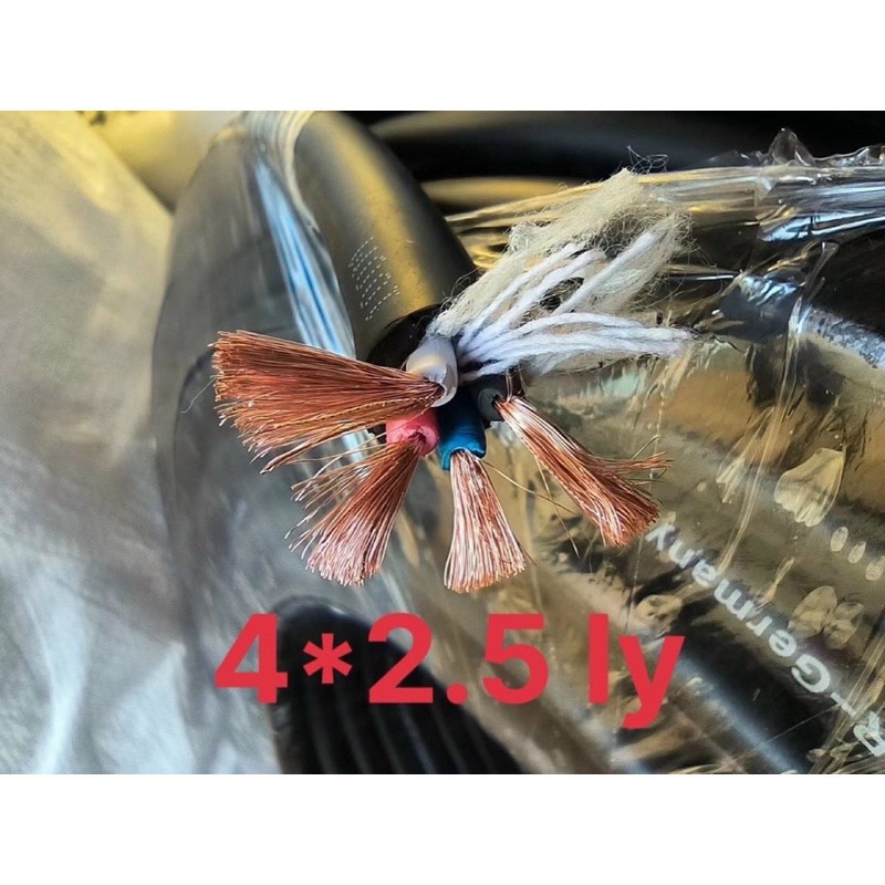 1 mét dây loa SOMMER 4 lõi đồng nguyên chất hàng cao cấp