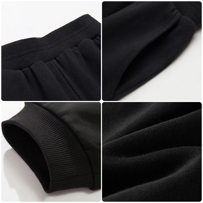 Quần dài cho bé trai bé gái BabyloveGO mẫu mới 2023 quần thu đông chất nỉ da cá dáng thể thao QN005