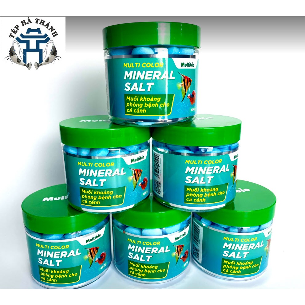 Muối Khoáng MULTI MINERAL SALT 480Gr Chuyên Dùng Cho Cá Cảnh