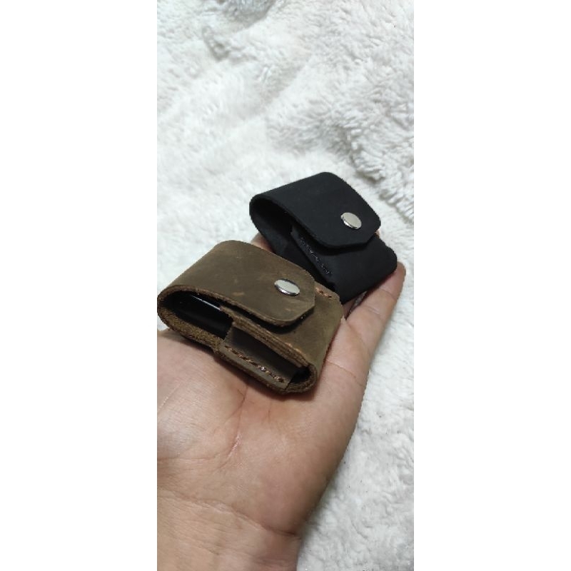 Thanh lý phôi bao da zippo da bò về tự khâu - mẫu 2