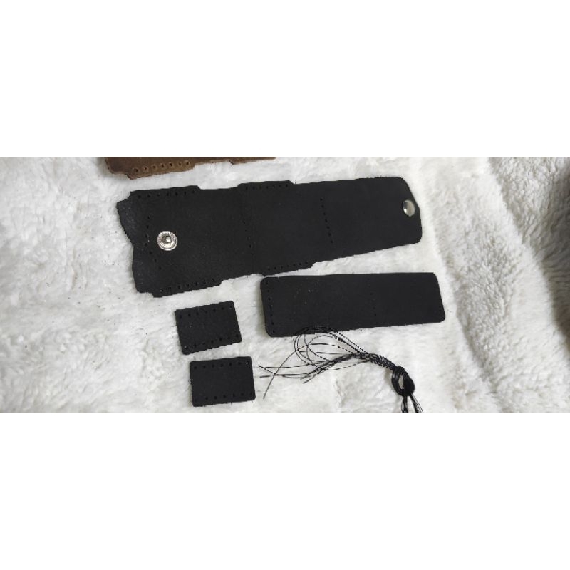 Thanh lý phôi bao da zippo da bò về tự khâu - mẫu 2