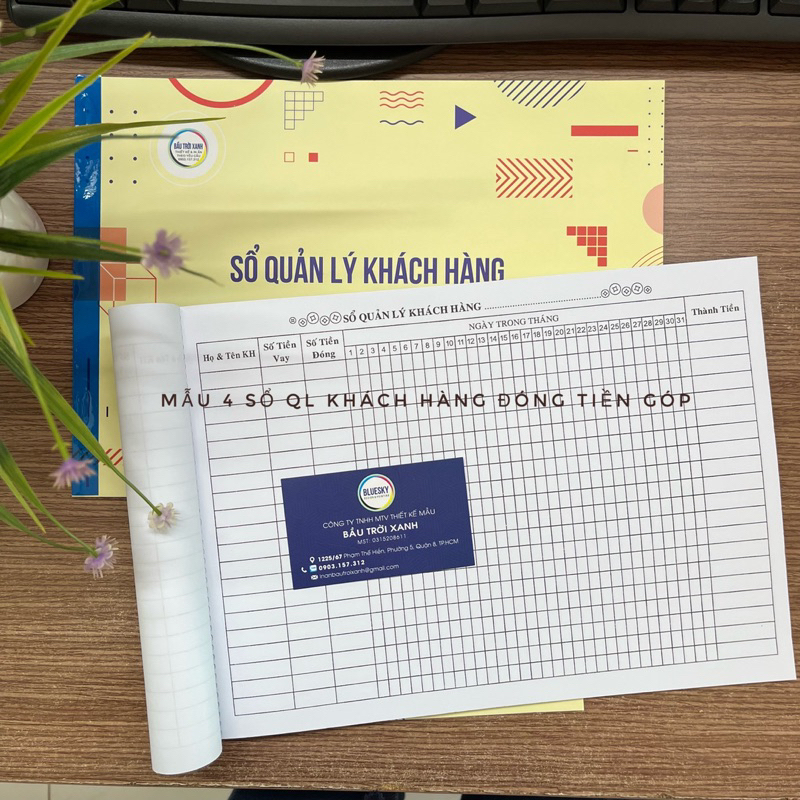 SỔ QL KHÁCH HÀNG mẫu 4