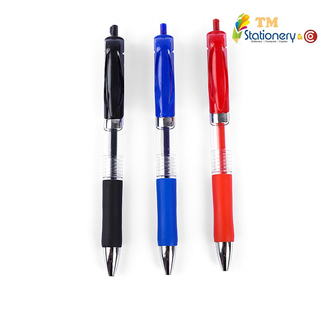 Bút gel bấm TM stationery ngòi 0.5mm - học sinh,sinh viên,văn phòng