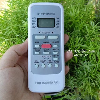 Điều khiển điều hòa toshiba 2 chiều - remote máy lạnh toshiba