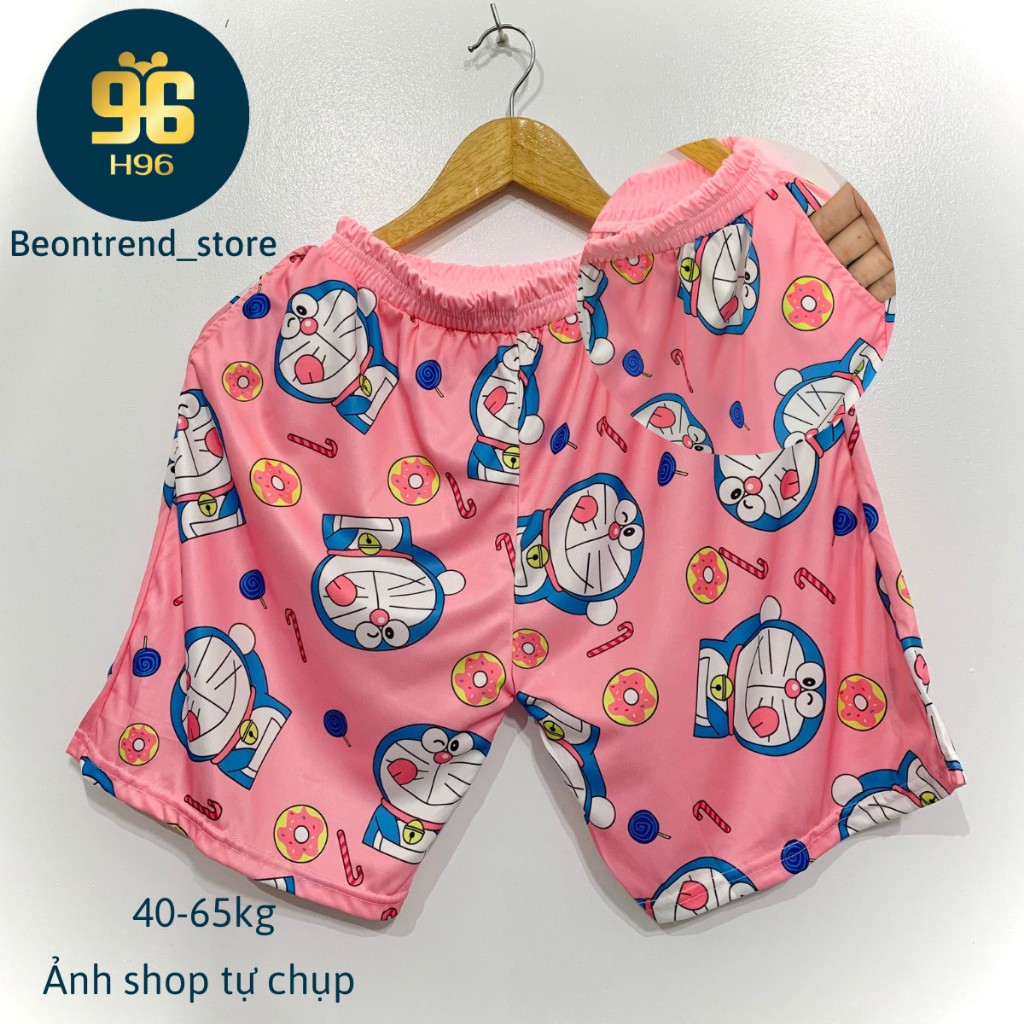 Quần Short Lửng Cartoon Thú Unisex Nhiều mẫu Fresize 38-65kg