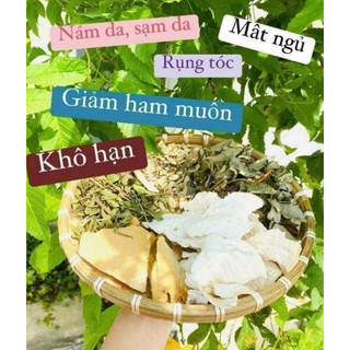 Sét 15 gói Sâm tố nữ đủ 4 vịhết khô hạn,chống nám, tàn nhang