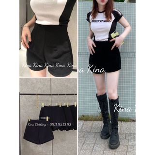 Quần short đùi nữ cạp cao chất tuyết mưa co giãn, Quần sooc đùi nữ dance lưng cao phong cách hàn quốc ( Ảnh thật)