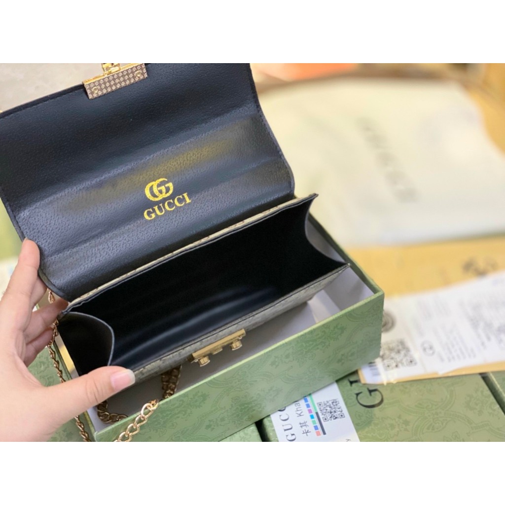 VÍ TÚI ĐEO CHÉO HORSEBIT MINI FULLBOX ẢNH THẬT KÈM CLIP