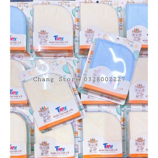 Khăn Sữa Cho Bé Fany Khăn Cao Cấp 2 Mặt Hộp 8 Cái