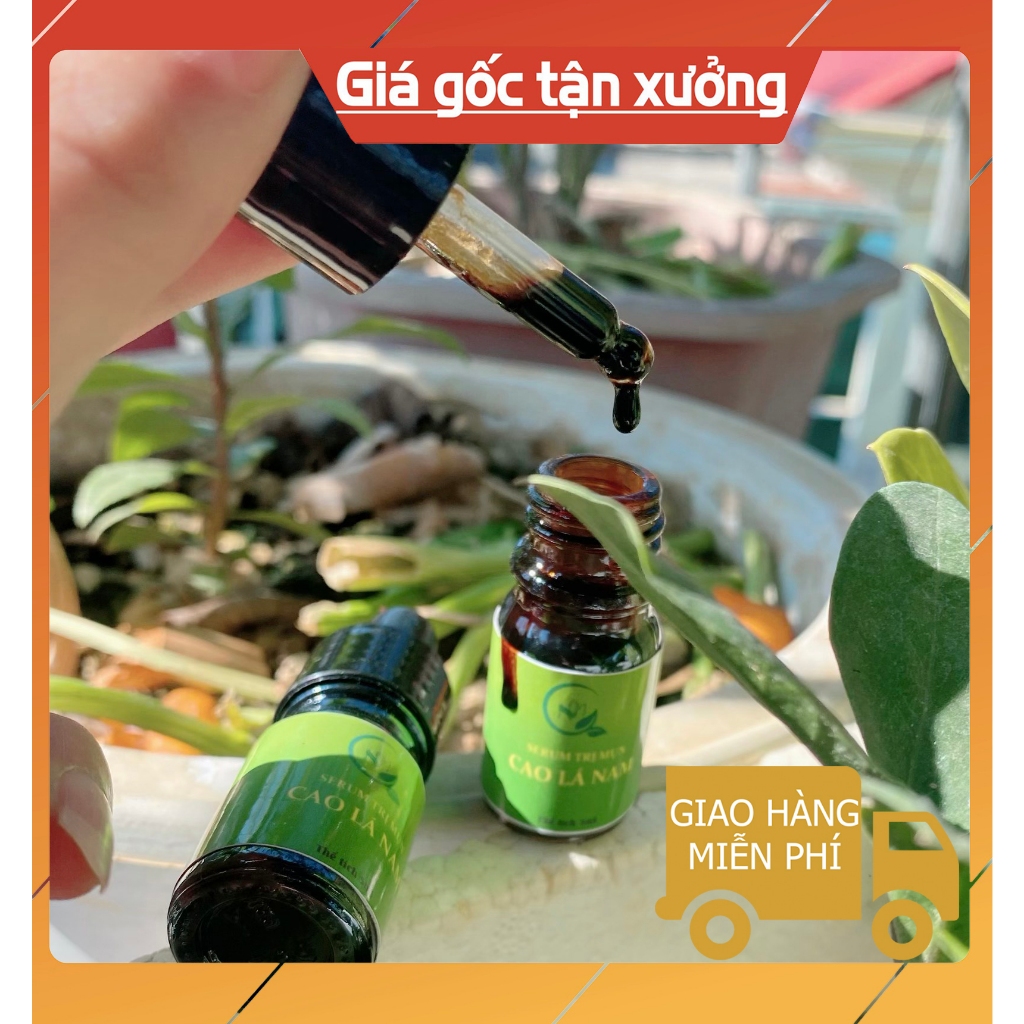 Cao lá nam loại bỏ mụn mix thêm hương liệu và lá rừng tây bắc