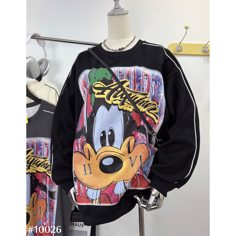 Áo Nỉ Haida hàng QC in hình Siêu xinh