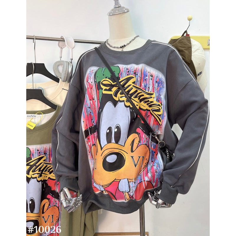 Áo Nỉ Haida hàng QC in hình Siêu xinh