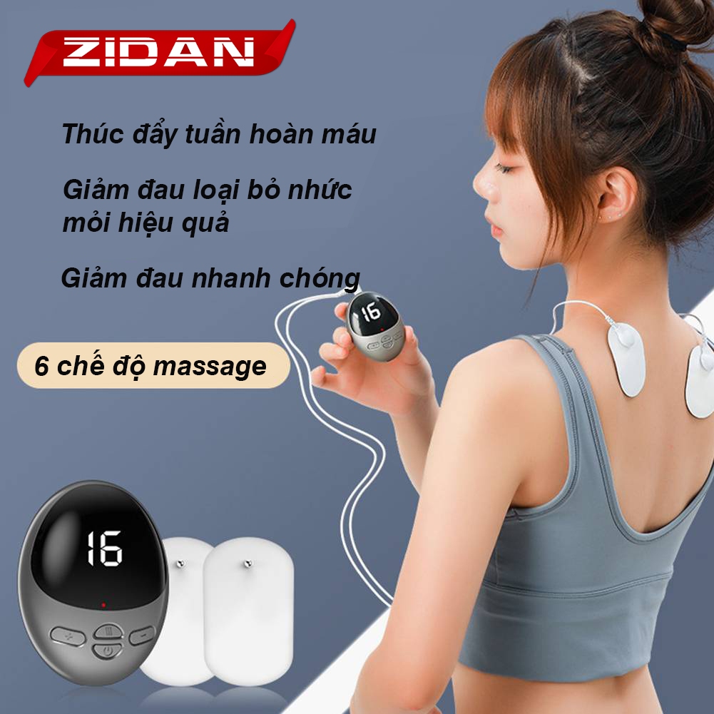 Miếng dán massage lưng cổ vai gáy toàn thân ZIDAN giúp giảm đau nhanh chóng lưu thông tuần hoàn máu