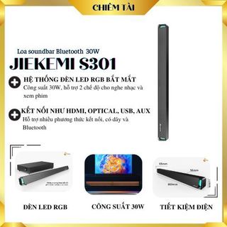 Loa soundbar bluetooth jiekemi s301 30w