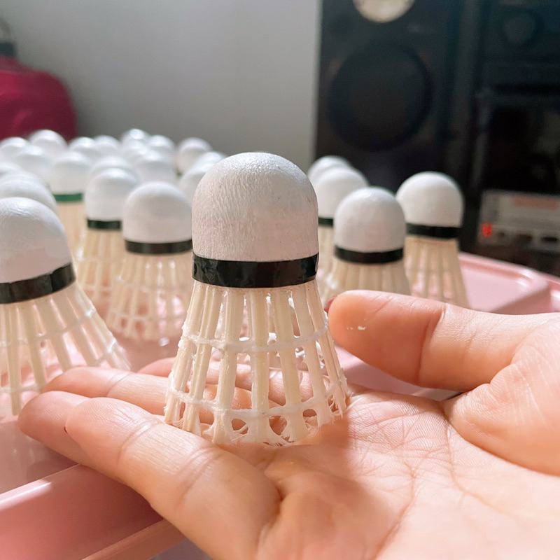 Đế cầu lông làm đồ handmade siêu sạch siêu trắng