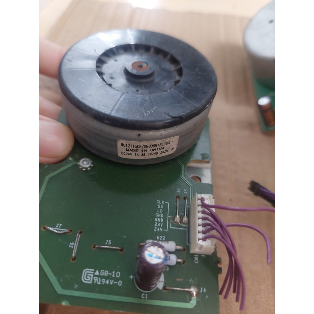 Motor Combo6 gồm 03 motor như hình M01211508, M1331155B, 48M186D081 chế DIY